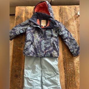 Roxy Kids Small Ski/Snowboard Coat and Pants- worn 4 times